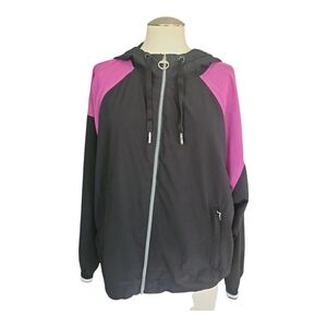 Calvin Klein Black & Pink Bomber Jacket  Stylish & Versatile